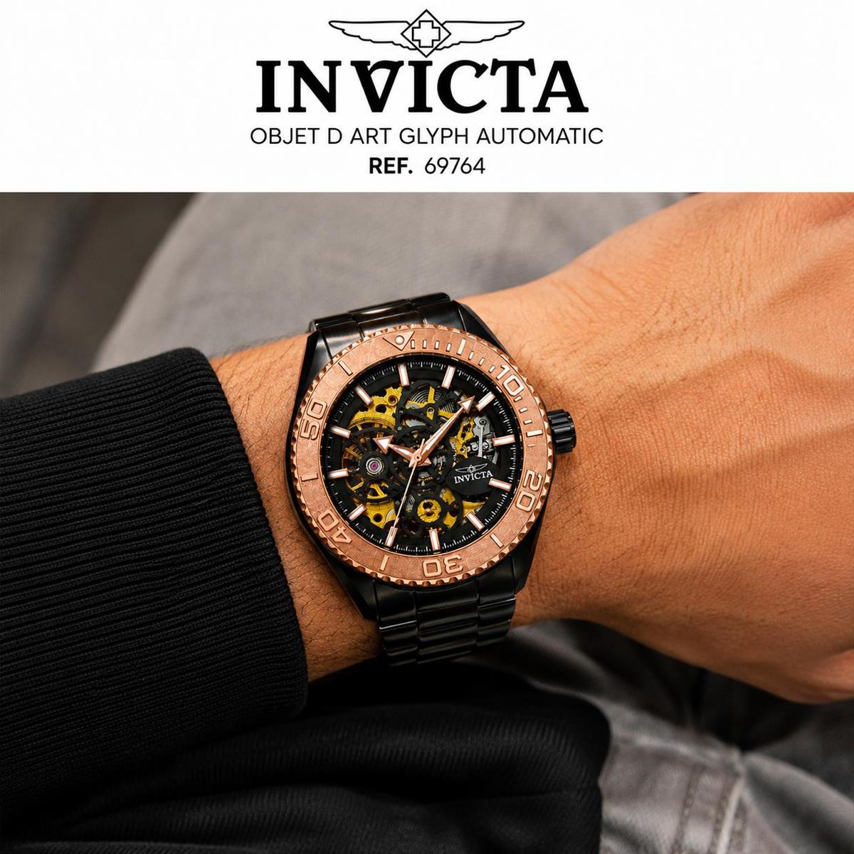 Invicta Objet D Art Glyph Automatic