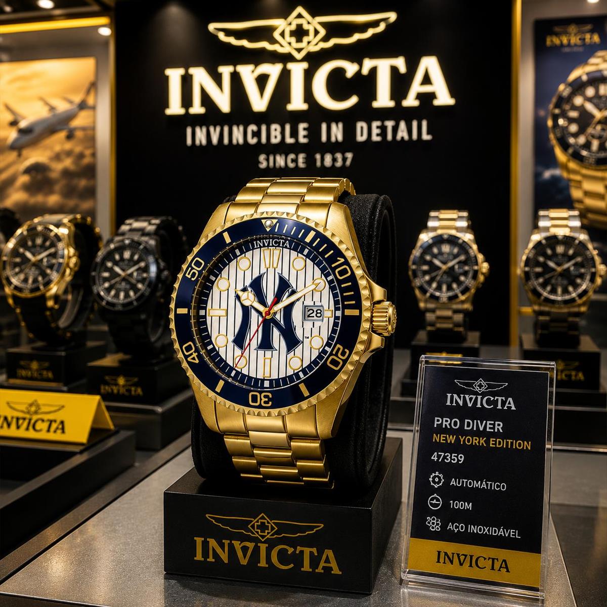 Invicta Pro Diver New York Edition